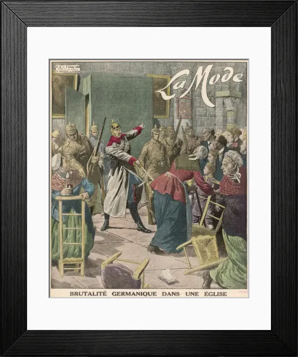 Framed Print : French Peasant Murdered Framed Print : French Peasant Murdered