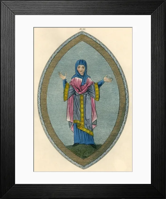 Framed Print : Lady in Full Dress Framed Print : Lady in Full Dress