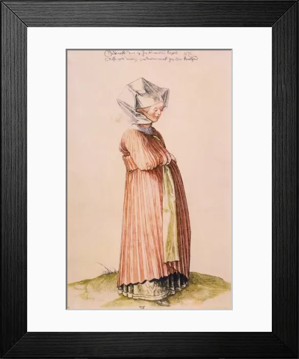 Framed Print : Costume 1500 / Durer Framed Print : Costume 1500 / Durer