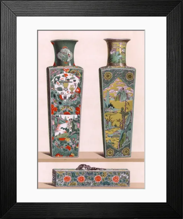 Framed Print : Chinese Porcelain - 2 Framed Print : Chinese Porcelain - 2