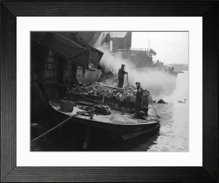 Framed Print : Refuse Boat Framed Print : Refuse Boat
