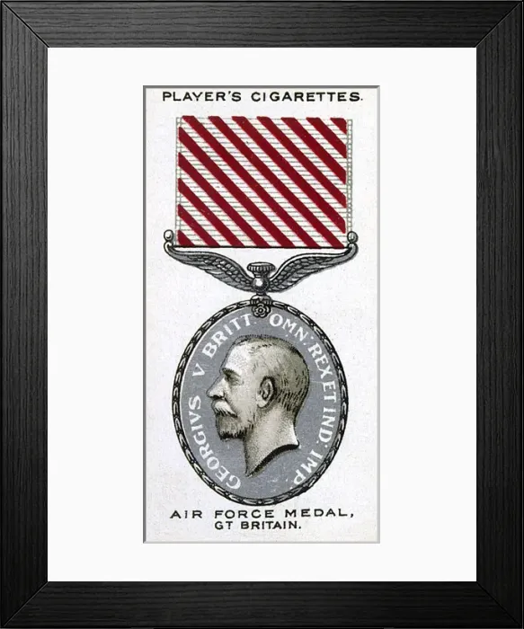 Framed Print : Air Force Medal Framed Print : Air Force Medal