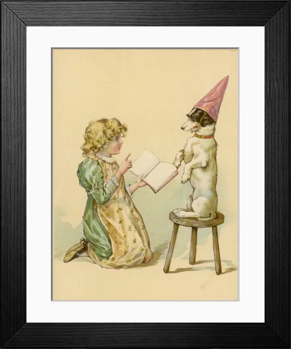 Framed Print : Teaching New Tricks Framed Print : Teaching New Tricks