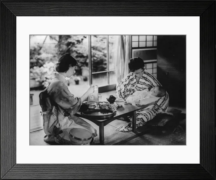 Framed Print : Japanese Mother 1930S Framed Print : Japanese Mother 1930S