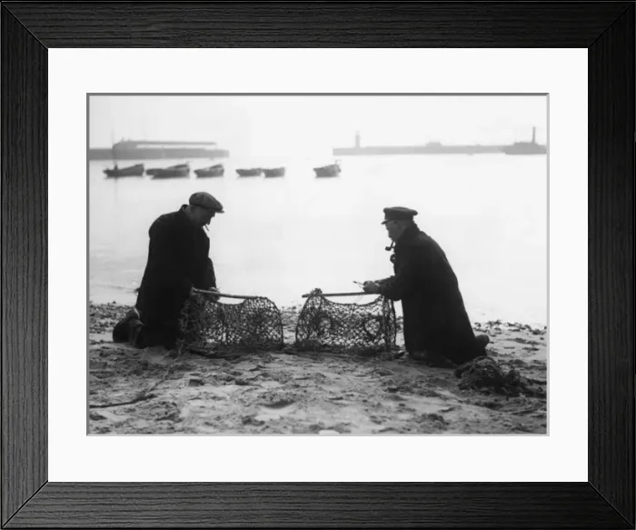 Framed Print : Ramsgate Fishermen Framed Print : Ramsgate Fishermen