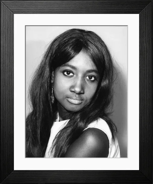 Framed Print : Black Model 1960S Framed Print : Black Model 1960S