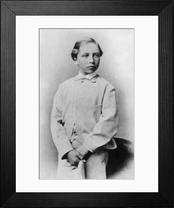 Framed Print : Wilhelm II as a Boy Framed Print : Wilhelm II as a Boy