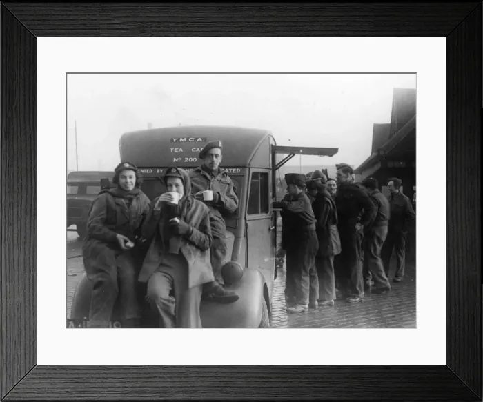 Framed Print : Ymca Tea Car Framed Print : Ymca Tea Car