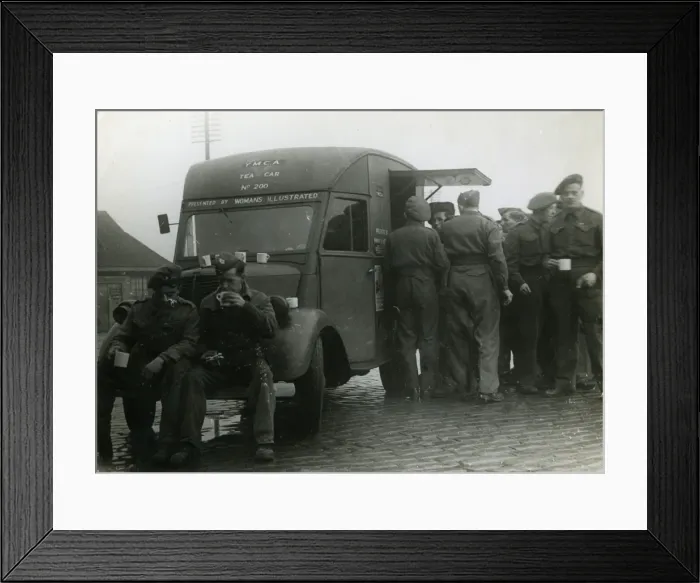 Framed Print : Ymca Tea Car Framed Print : Ymca Tea Car