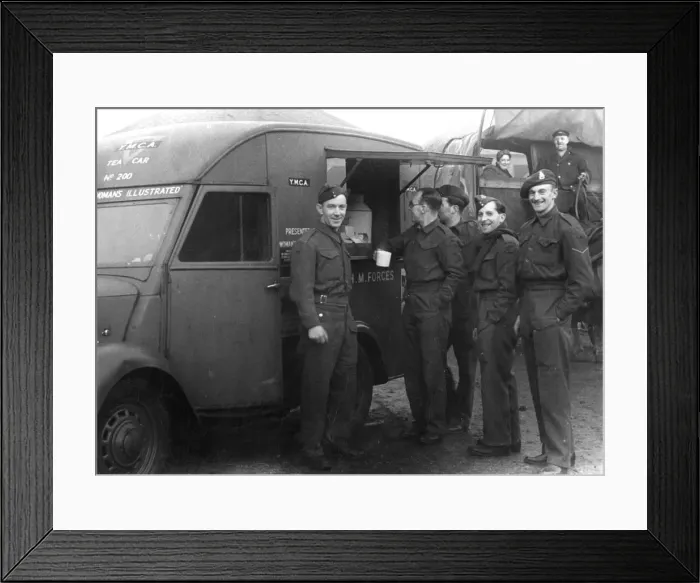 Framed Print : Ymca Tea Car Framed Print : Ymca Tea Car
