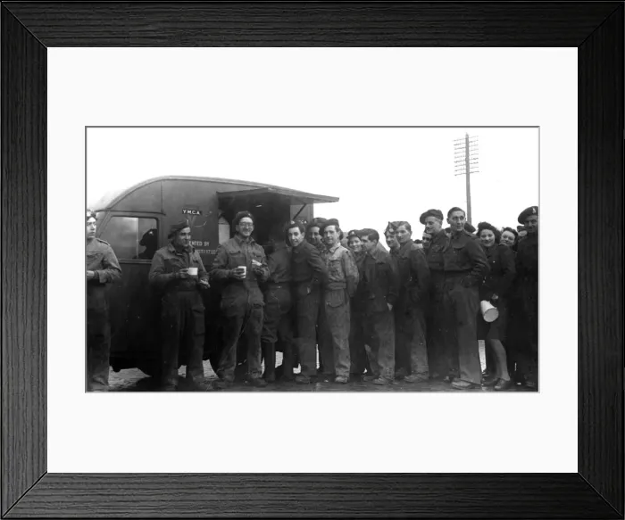 Framed Print : Ymca Tea Car Framed Print : Ymca Tea Car