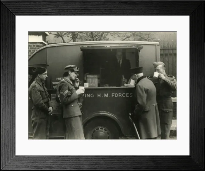 Framed Print : Ymca Tea Car Framed Print : Ymca Tea Car