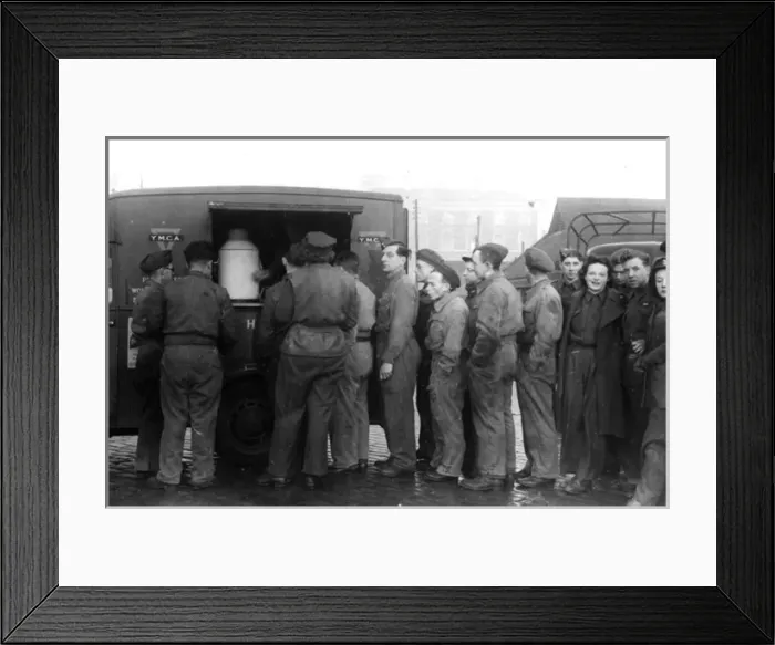 Framed Print : Ymca Tea Car Framed Print : Ymca Tea Car