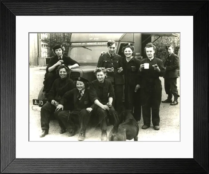 Framed Print : Ymca Tea Car Framed Print : Ymca Tea Car