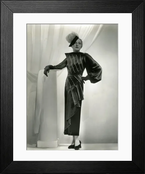 Framed Print : Silk Dress by Callot Framed Print : Silk Dress by Callot