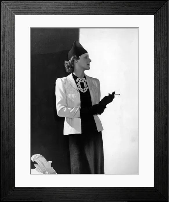 Framed Print : Matching Dress & Jacket Framed Print : Matching Dress & Jacket