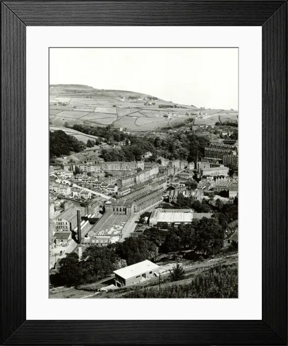 Framed Print : Typical Yorkshire Town Framed Print : Typical Yorkshire Town