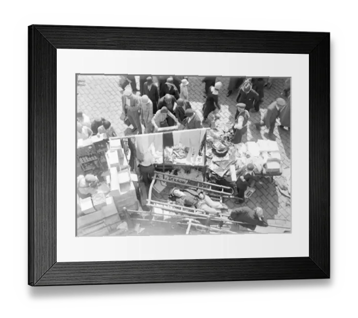 Framed Print : Caledonian Market 1930S Framed Print : Caledonian Market 1930S