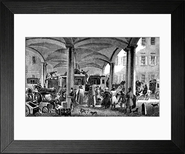 Framed Print : Thurn & Taxis Mailcoach Framed Print : Thurn & Taxis Mailcoach