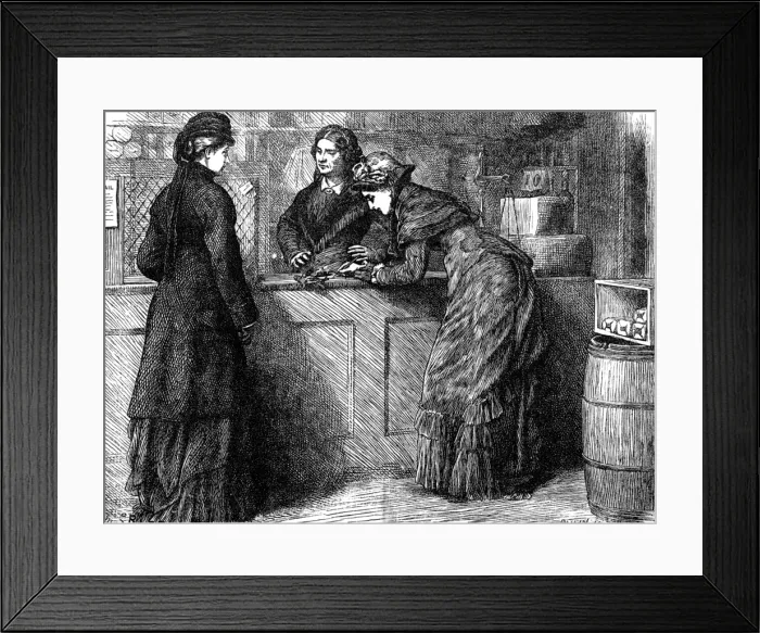 Framed Print : Post Office in Shop Framed Print : Post Office in Shop