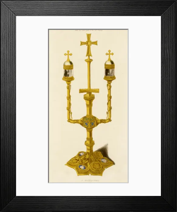 Framed Print : Venetian Reliquary 15C Framed Print : Venetian Reliquary 15C