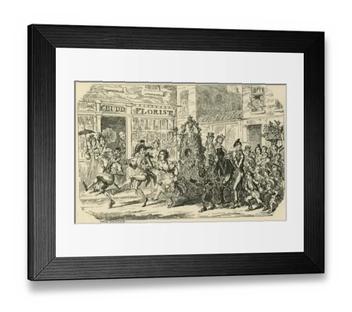 Framed Print : Jack in the Green 1835 Framed Print : Jack in the Green 1835