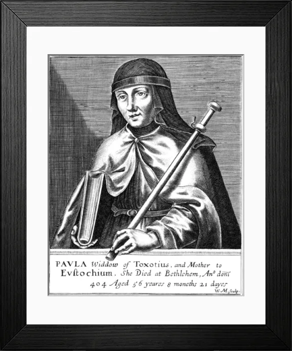 Framed Print : Saint Paula Framed Print : Saint Paula
