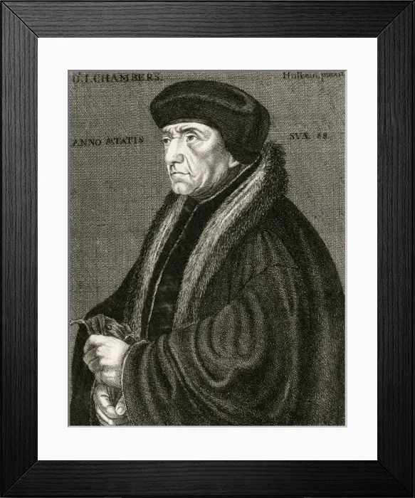 Framed Print : John Chambre (Holbein) Framed Print : John Chambre (Holbein)