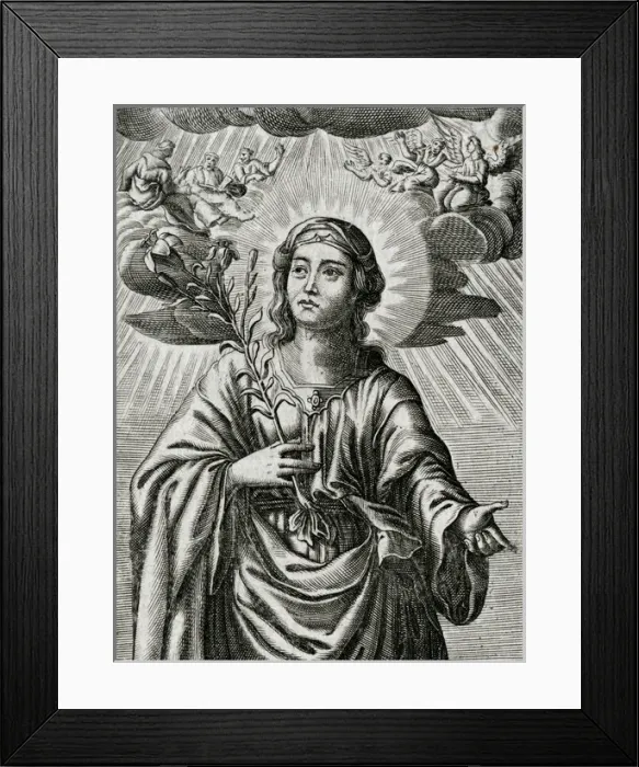 Framed Print : Saint Constantia Framed Print : Saint Constantia