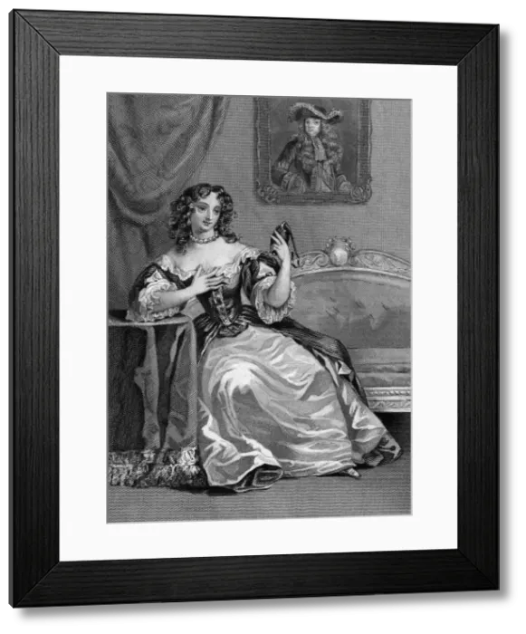 Framed Print : LA Valliere and Locket Framed Print : LA Valliere and Locket