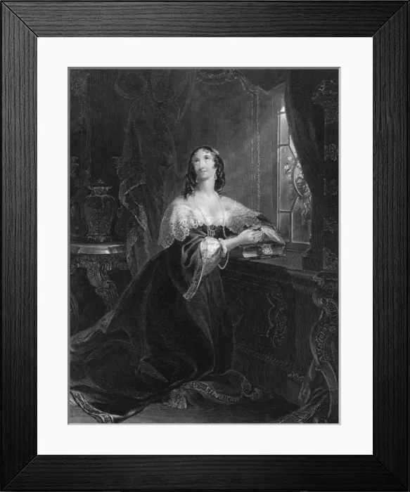 Framed Print : LA Valliere & Crucifix Framed Print : LA Valliere & Crucifix
