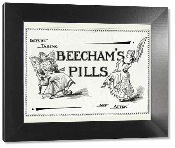 Advert for Beechams Pills 1900