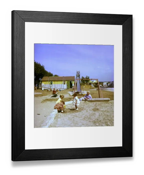 Framed Print : British Holiday Camp Framed Print : British Holiday Camp