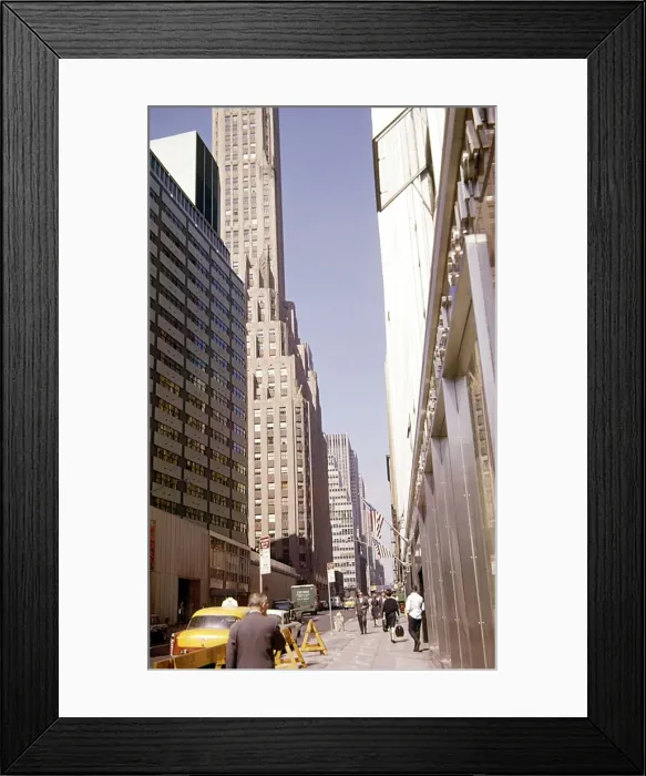 Framed Print : USA / Manhattan 1960S Framed Print : USA / Manhattan 1960S