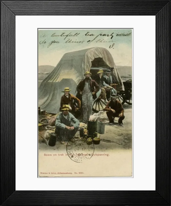 Framed Print : Boers Trekking Framed Print : Boers Trekking