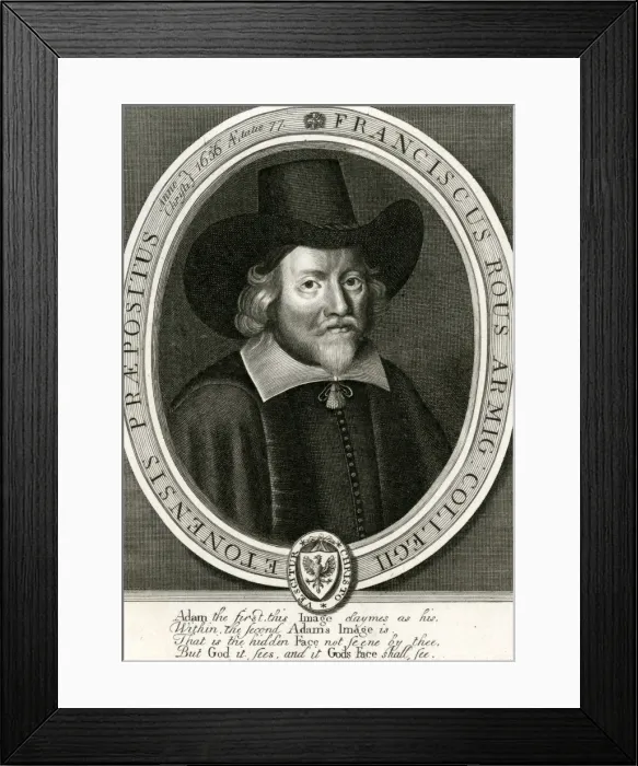 Framed Print : Francis Rous, Speaker Framed Print : Francis Rous, Speaker