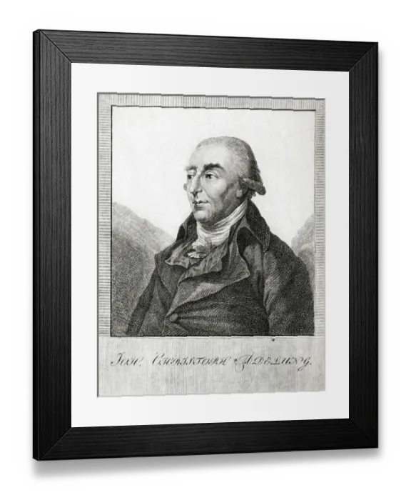 Framed Print : Joh Christ Adelung Framed Print : Joh Christ Adelung