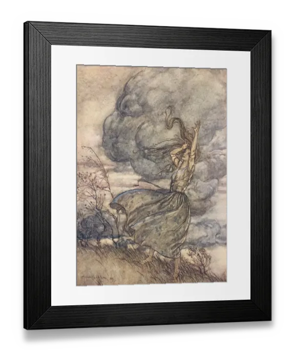 Framed Print : Undine / De LA Motte Framed Print : Undine / De LA Motte