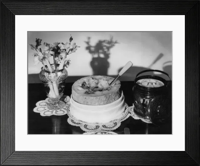 Framed Print : Stilton Cheese Round