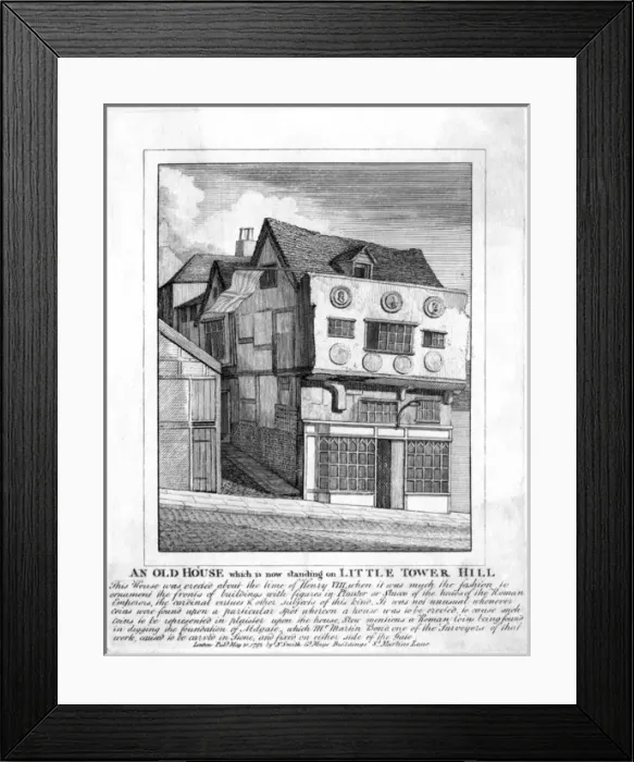 Framed Print : C16 London Home Framed Print : C16 London Home