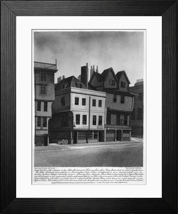 Framed Print : C17 London Home Framed Print : C17 London Home