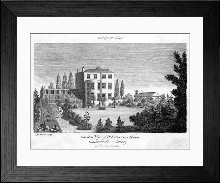 Framed Print : Dr Lettsoms House Framed Print : Dr Lettsoms House