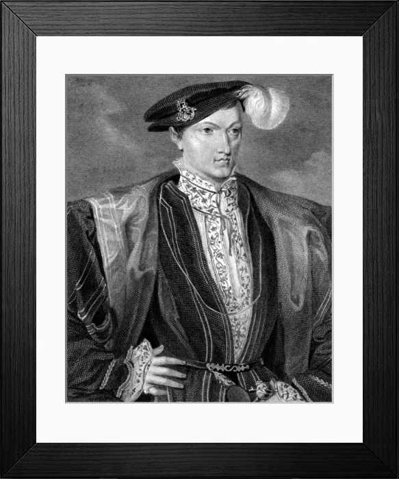 Framed Print : H Howard - Surrey - Holbein Framed Print : H Howard - Surrey - Holbein