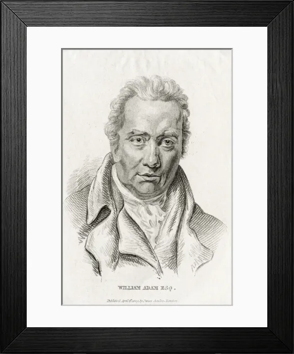 Framed Print : William Adam, Lawyer Framed Print : William Adam, Lawyer