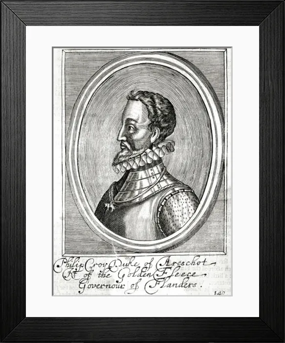 Framed Print : Philip Croy of Aerschot Framed Print : Philip Croy of Aerschot