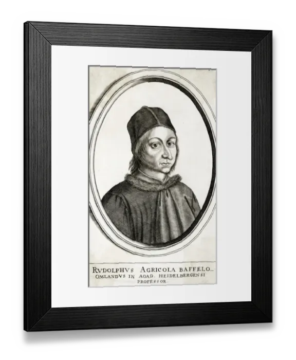 Framed Print : Rudolph Agricola Framed Print : Rudolph Agricola