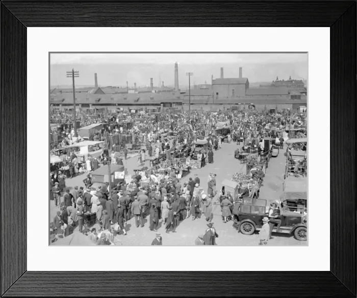 Framed Print : Caledonian Market 1930S Framed Print : Caledonian Market 1930S