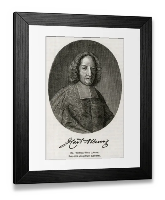 Framed Print : Cardinal Giulio Alberoni Framed Print : Cardinal Giulio Alberoni