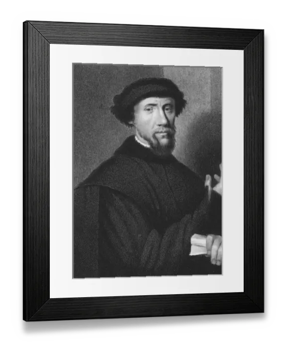 Framed Print : H Howard - Surrey - Scriven Framed Print : H Howard - Surrey - Scriven