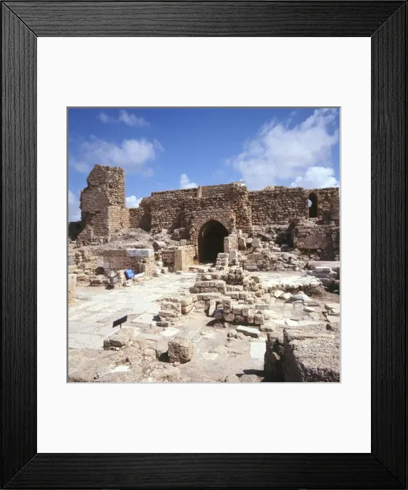 Framed Print : Caesarea / Crusaders gate Framed Print : Caesarea / Crusaders gate